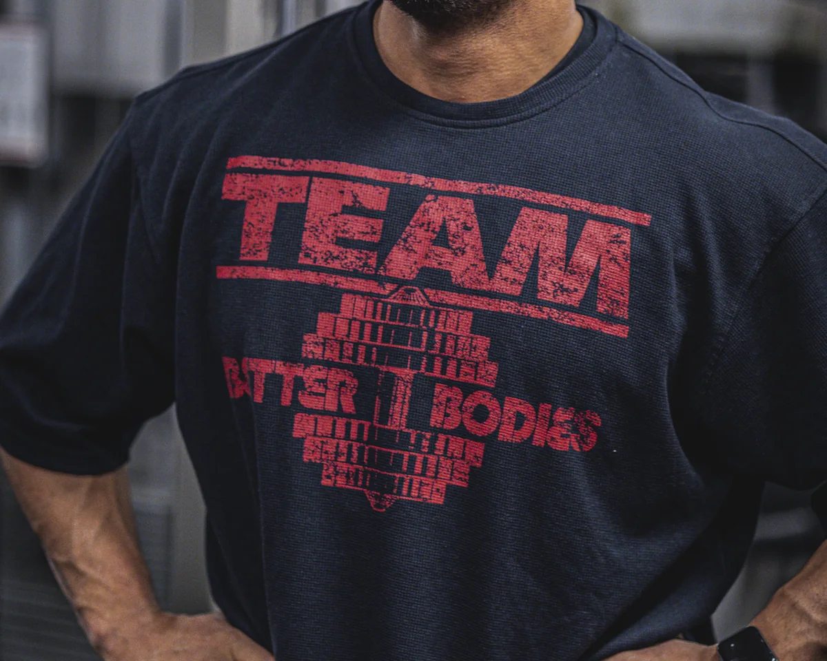 Better Bodies Türkiye — orijinal Team Better Bodies tişört