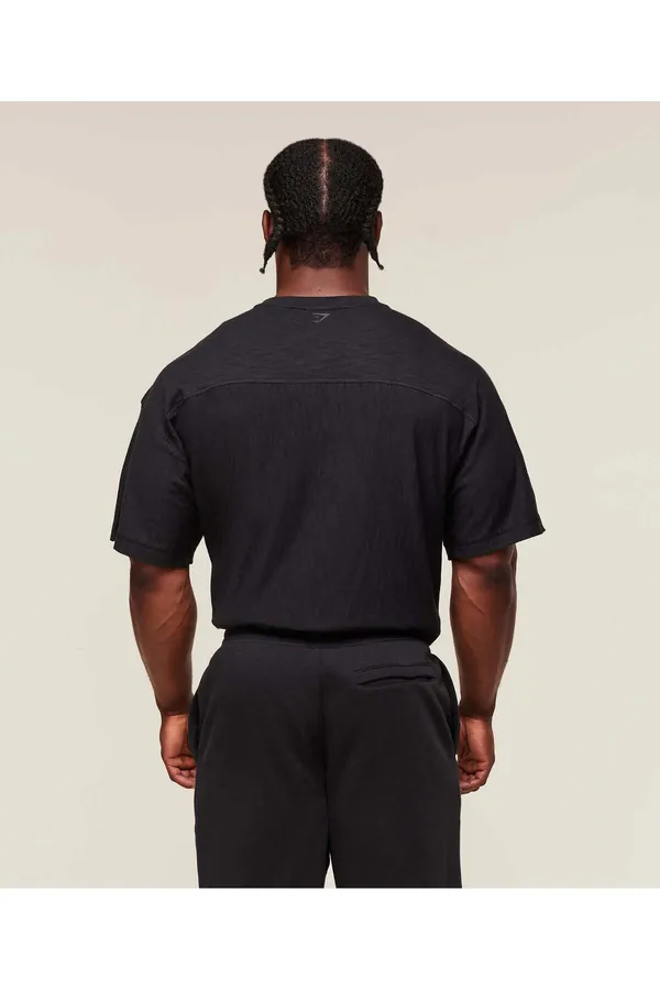 Gymshark Lightweight Slub Textured T-Shirt — ikinci görsel