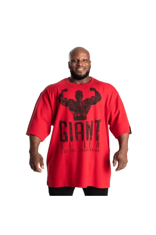 GASP Giant Killer Iron Tee, Chili Red — orijinal, Türkiye stokta