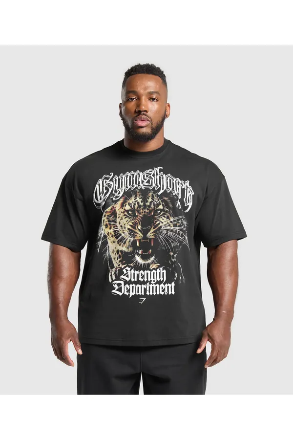 Gymshark Strength Department Animal Oversized T-Shirt