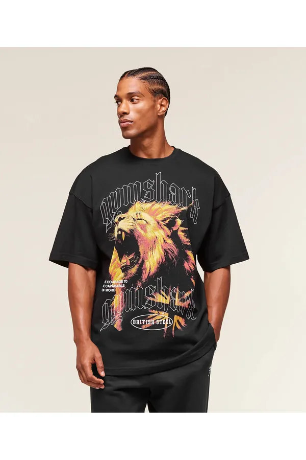 Gymshark Lion Graphic T-Shirt