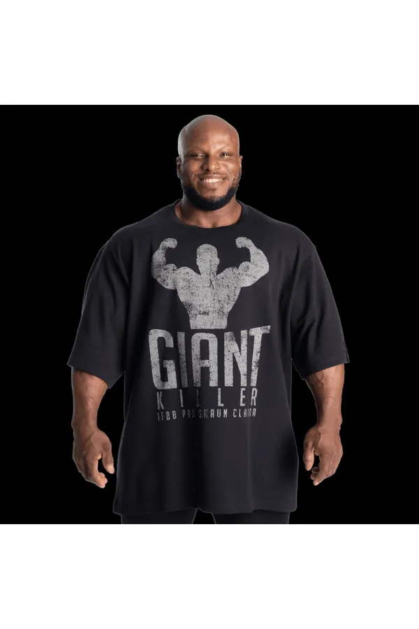 GASP Giant Killer Iron Tee, Asphalt — orijinal, Türkiye stokta