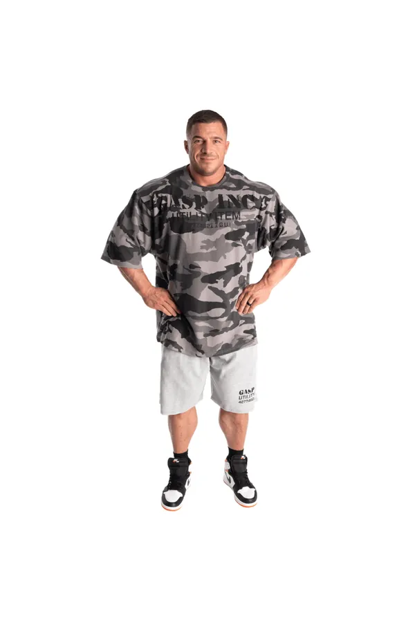 GASP Iron Thermal Tee, Tactical Camo — orijinal, Türkiye stokta