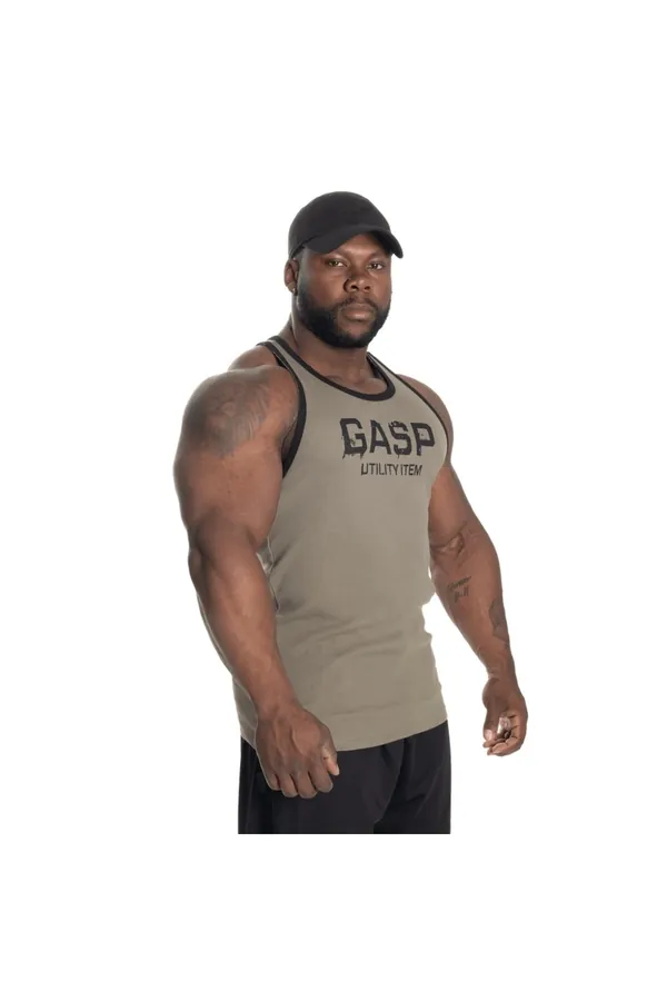 GASP Ribbed T-back Tank Top — ikinci görsel