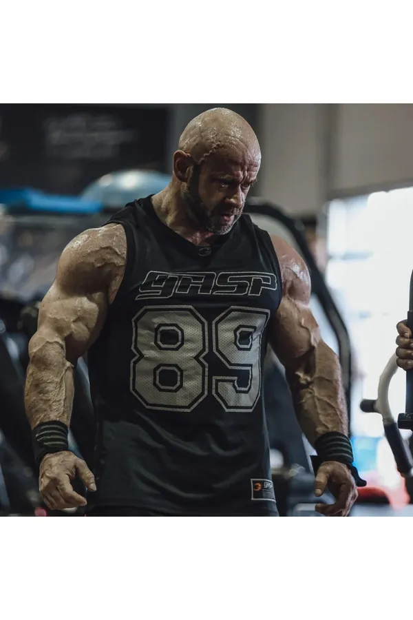 GASP O.G Mesh Tank Black — orijinal, Türkiye stokta