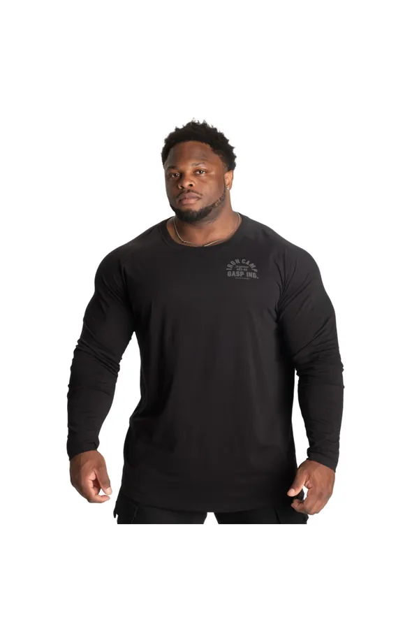 GASP Iron Camp Raglan LS
