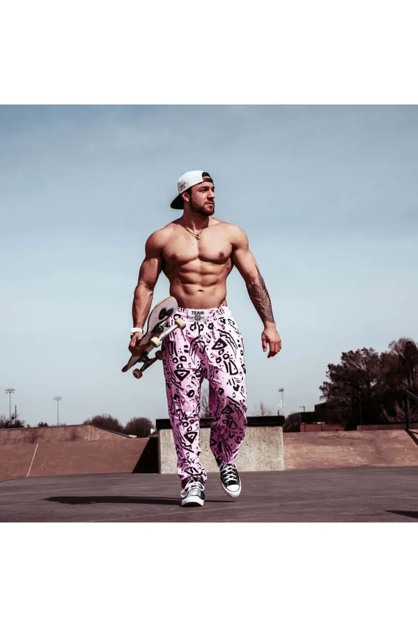Better Bodies O.G Gym Pant — Pembe — orijinal, Türkiye stokta