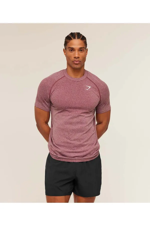 Gymshark Vital Seamless T-Shirt — Pembe